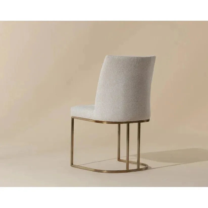 Rayla Beige Dining Chair - LOOMLAN - SUNPAN - Dining Chairs