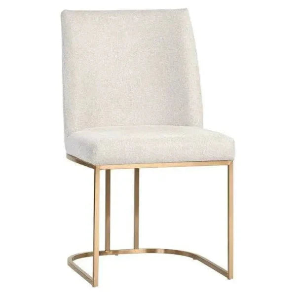Rayla Beige Dining Chair - LOOMLAN - SUNPAN - Dining Chairs