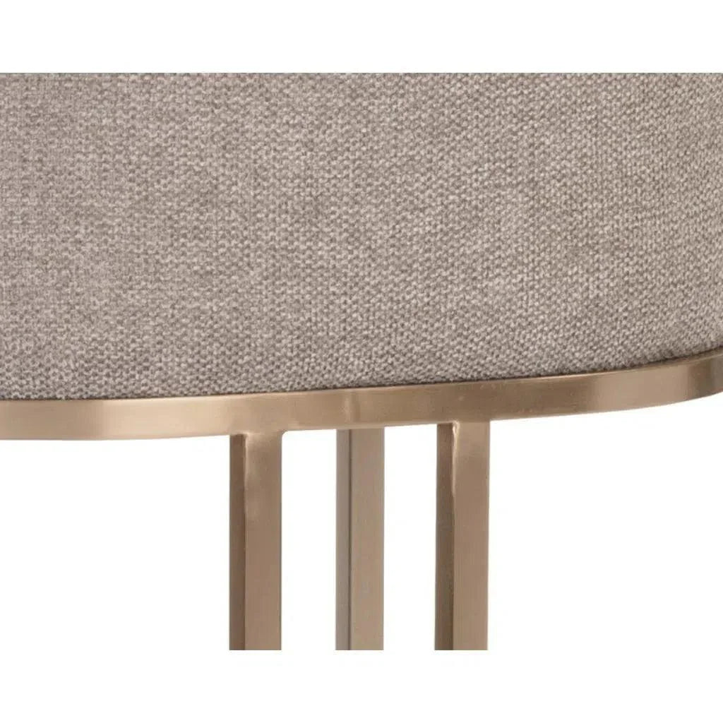 Rayla Fabric Counter Stool - LOOMLAN - SUNPAN - Counter Stools