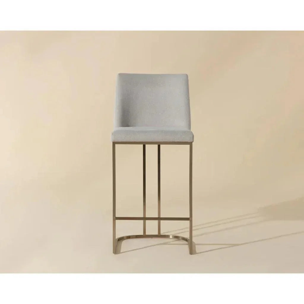 Rayla Fabric Counter Stool - LOOMLAN - SUNPAN - Counter Stools