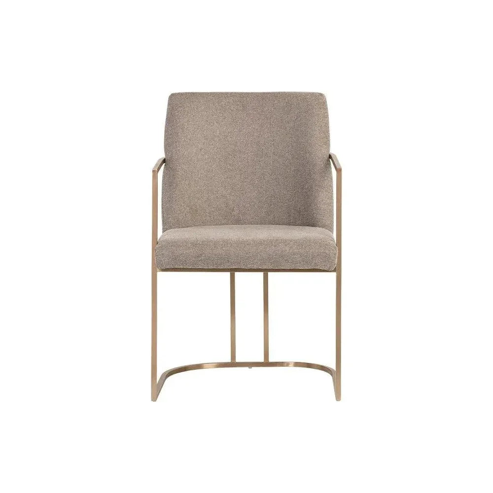 Rayla Beige Dining Chair - LOOMLAN - SUNPAN - Dining Chairs