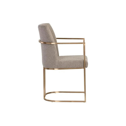 Rayla Beige Dining Chair - LOOMLAN - SUNPAN - Dining Chairs