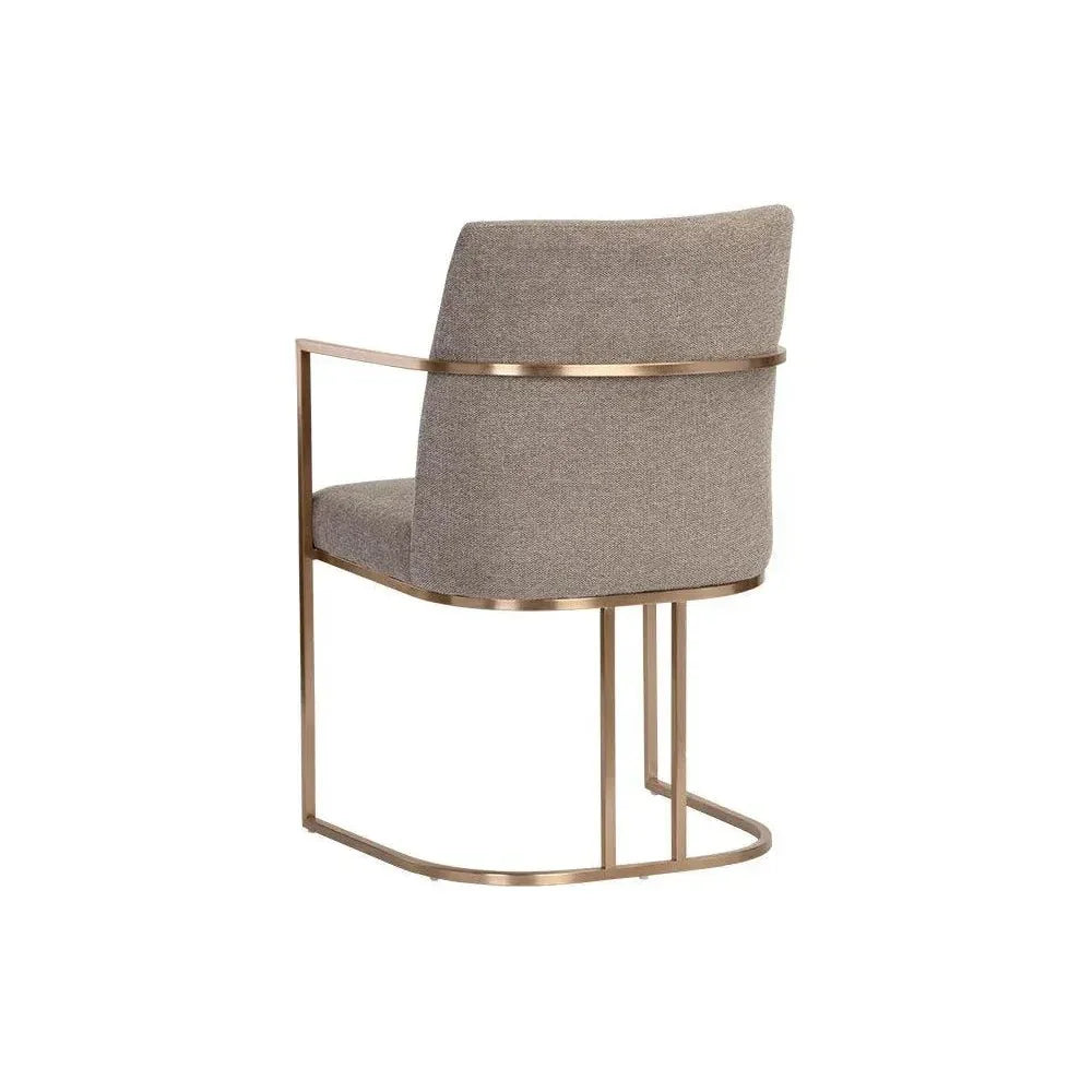 Rayla Beige Dining Chair - LOOMLAN - SUNPAN - Dining Chairs
