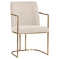 Rayla Beige Dining Chair - LOOMLAN - SUNPAN - Dining Chairs