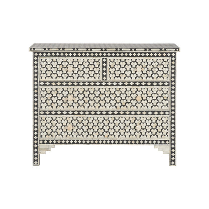 Raymond Four Drawers Cream Chest