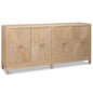 Rayon Four Door Cabinet For Living Room - LOOMLAN - Sarreid - Sideboards
