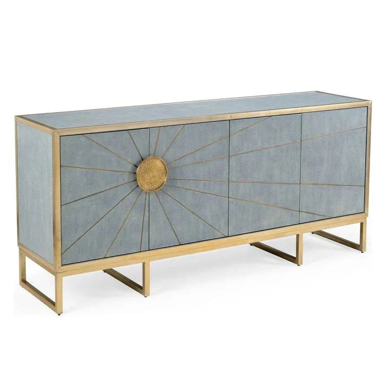 Ray's Edge Four Door Cabinet - LOOMLAN - Wildwood - Accent Cabinets