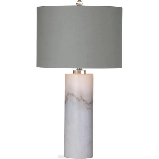 Raywick Marble Grey Table Lamp - LOOMLAN - Bassett Mirror - Table Lamps