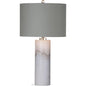 Raywick Marble Grey Table Lamp - LOOMLAN - Bassett Mirror - Table Lamps