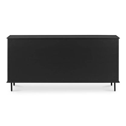 Reagan Acacia Top Six Drawer Dresser - LOOMLAN - Moe's Home - Dressers
