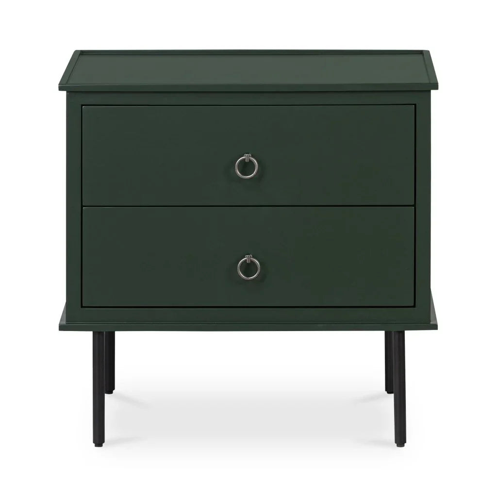 Reagan Soft Close Drawer Nightstand - LOOMLAN - Moe's Home - Nightstands