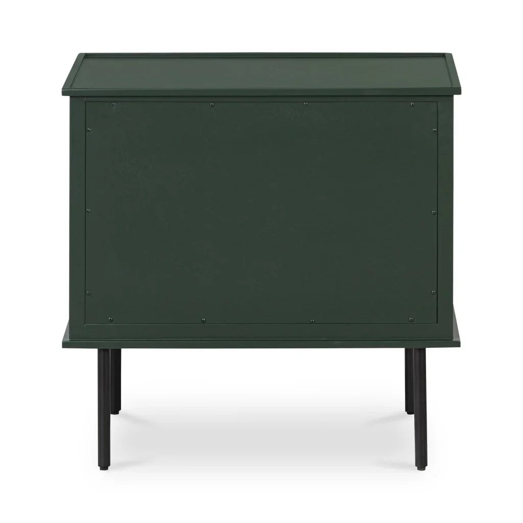 Reagan Soft Close Drawer Nightstand - LOOMLAN - Moe's Home - Nightstands