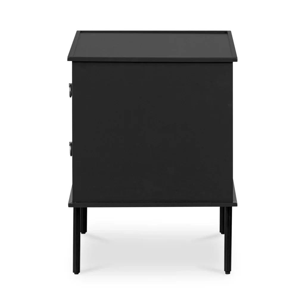 Reagan Soft Close Drawer Nightstand - LOOMLAN - Moe's Home - Nightstands