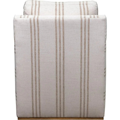 Rebecca Timeless Style Leather Swivel Chair - LOOMLAN - Olivia + Quinn - Club Chairs