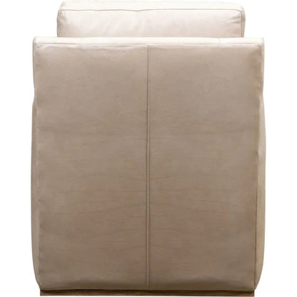 Rebecca Timeless Style Leather Swivel Chair - LOOMLAN - Olivia + Quinn - Club Chairs