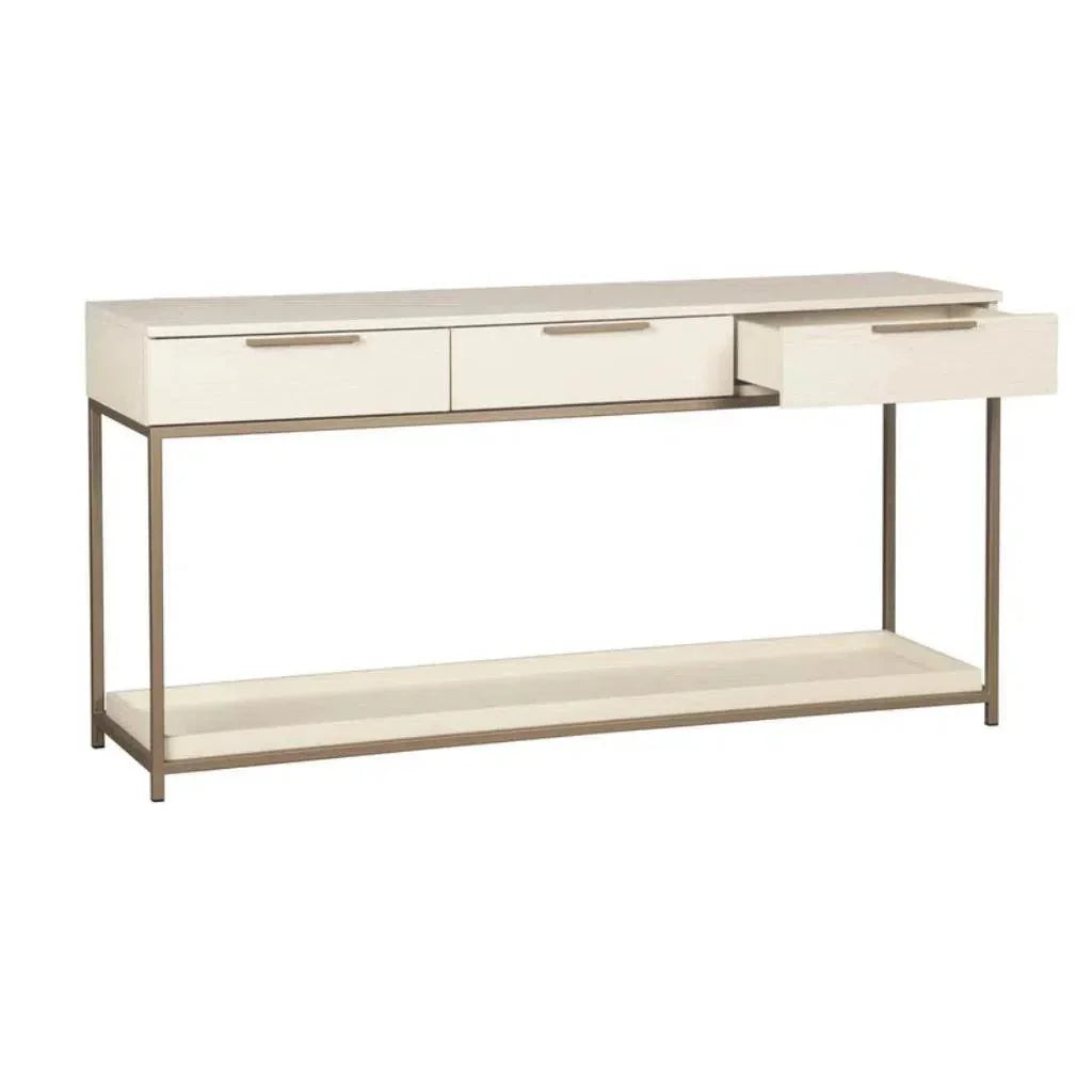 Rebel Rectangular Console Table With Drawers - LOOMLAN - SUNPAN - Console Tables