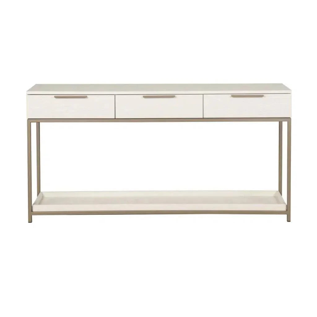 Rebel Rectangular Console Table With Drawers - LOOMLAN - SUNPAN - Console Tables