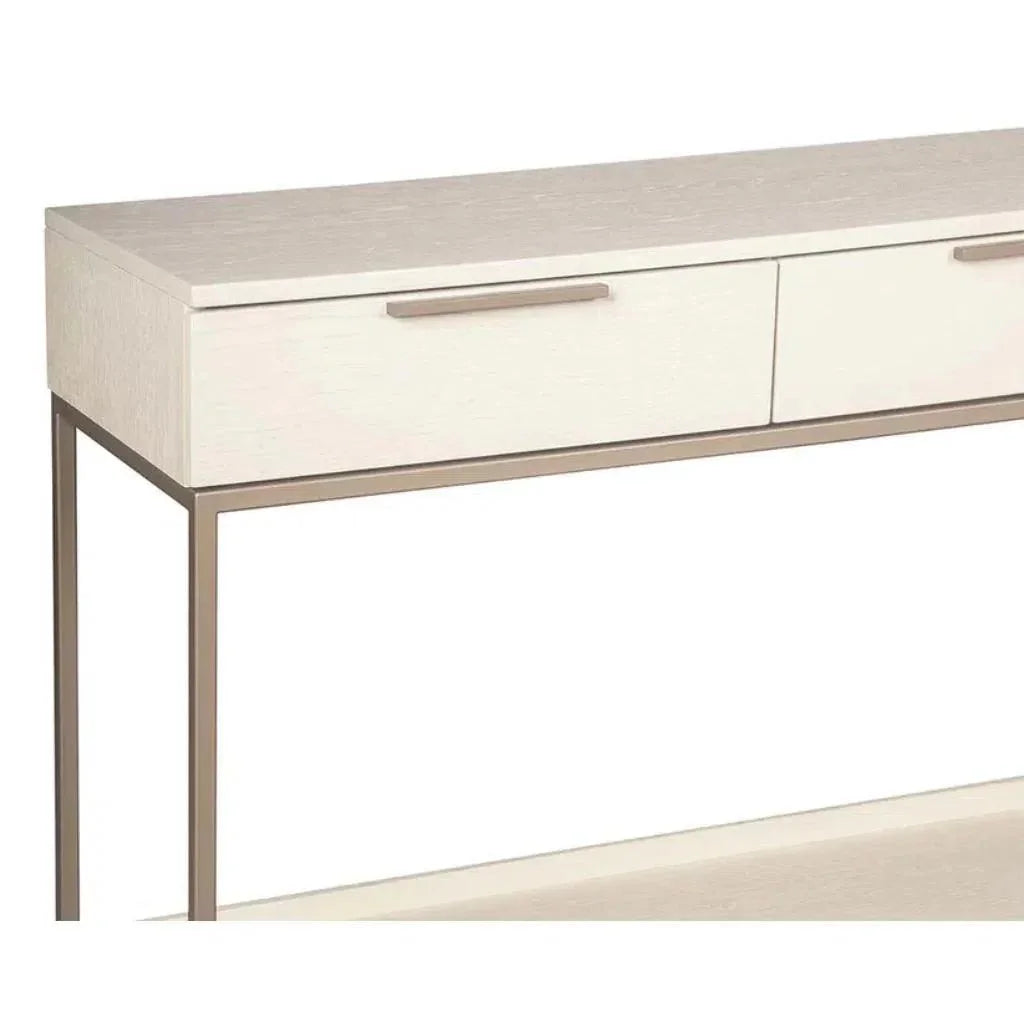 Rebel Rectangular Console Table With Drawers - LOOMLAN - SUNPAN - Console Tables