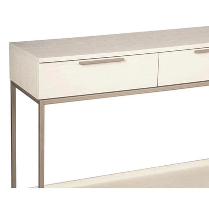 Rebel Rectangular Console Table With Drawers - LOOMLAN - SUNPAN - Console Tables