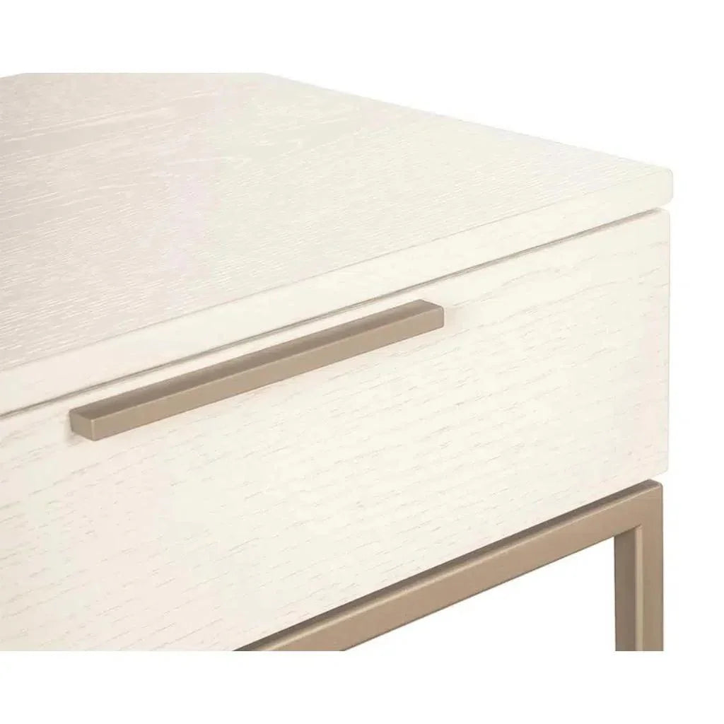 Rebel Rectangular Console Table With Drawers - LOOMLAN - SUNPAN - Console Tables