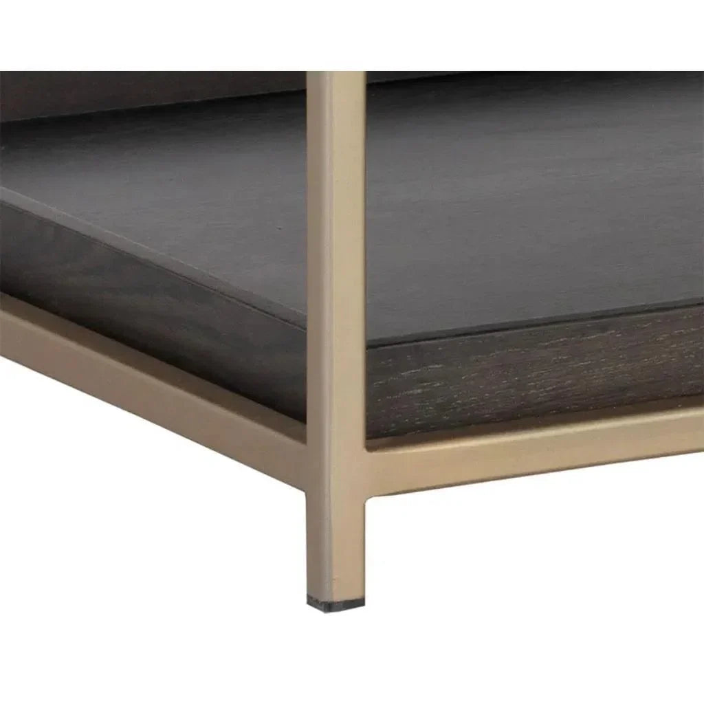 Rebel Rectangular Console Table With Drawers - LOOMLAN - SUNPAN - Console Tables