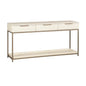 Rebel Rectangular Console Table With Drawers - LOOMLAN - SUNPAN - Console Tables