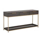 Rebel Rectangular Console Table With Drawers - LOOMLAN - SUNPAN - Console Tables