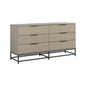 Rebel Solid Wood Dresser on Stand - LOOMLAN - SUNPAN - Dressers