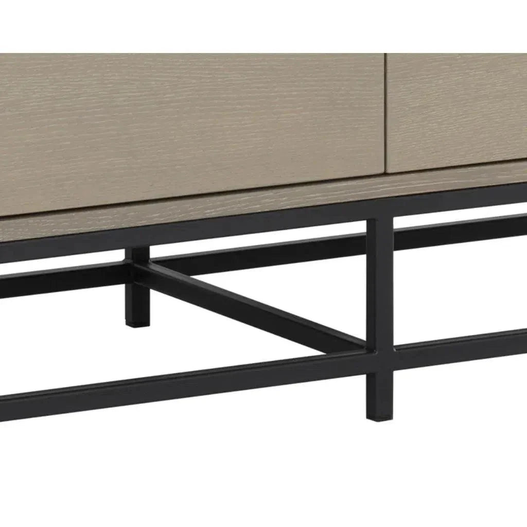 Rebel Solid Wood Dresser on Stand - LOOMLAN - SUNPAN - Dressers