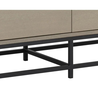 Rebel Solid Wood Dresser on Stand - LOOMLAN - SUNPAN - Dressers