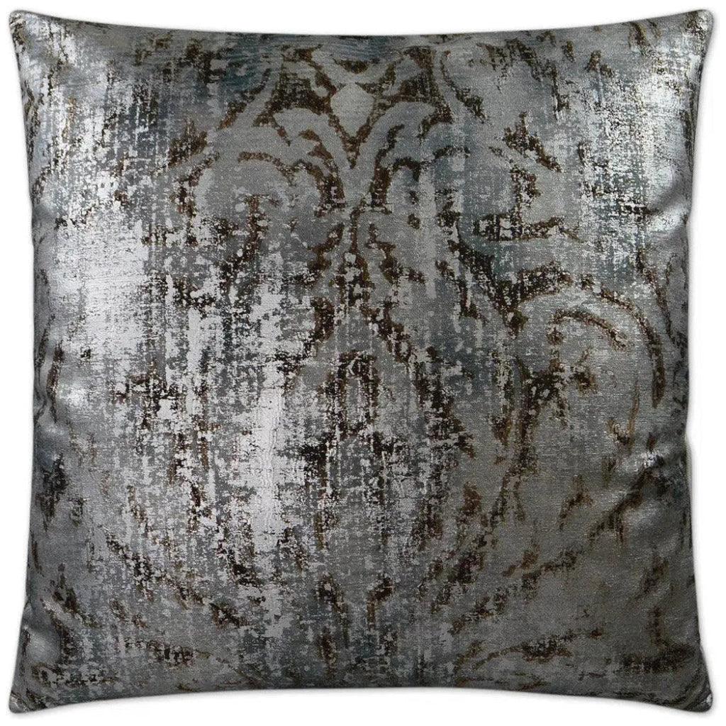 Rebel Storm Grey Throw Pillow With Insert - LOOMLAN - D.V. Kap - Throw Pillows