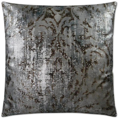 Rebel Storm Grey Throw Pillow With Insert - LOOMLAN - D.V. Kap - Throw Pillows