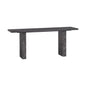 Rebel Wood Topped Rectangular Console Table - LOOMLAN - SUNPAN - Console Tables