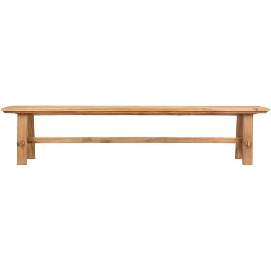 Reclaimed Solid Wood Dining Bench D - Bodhi Artisan Bench - LOOMLAN - LH Imports - Dining Benches