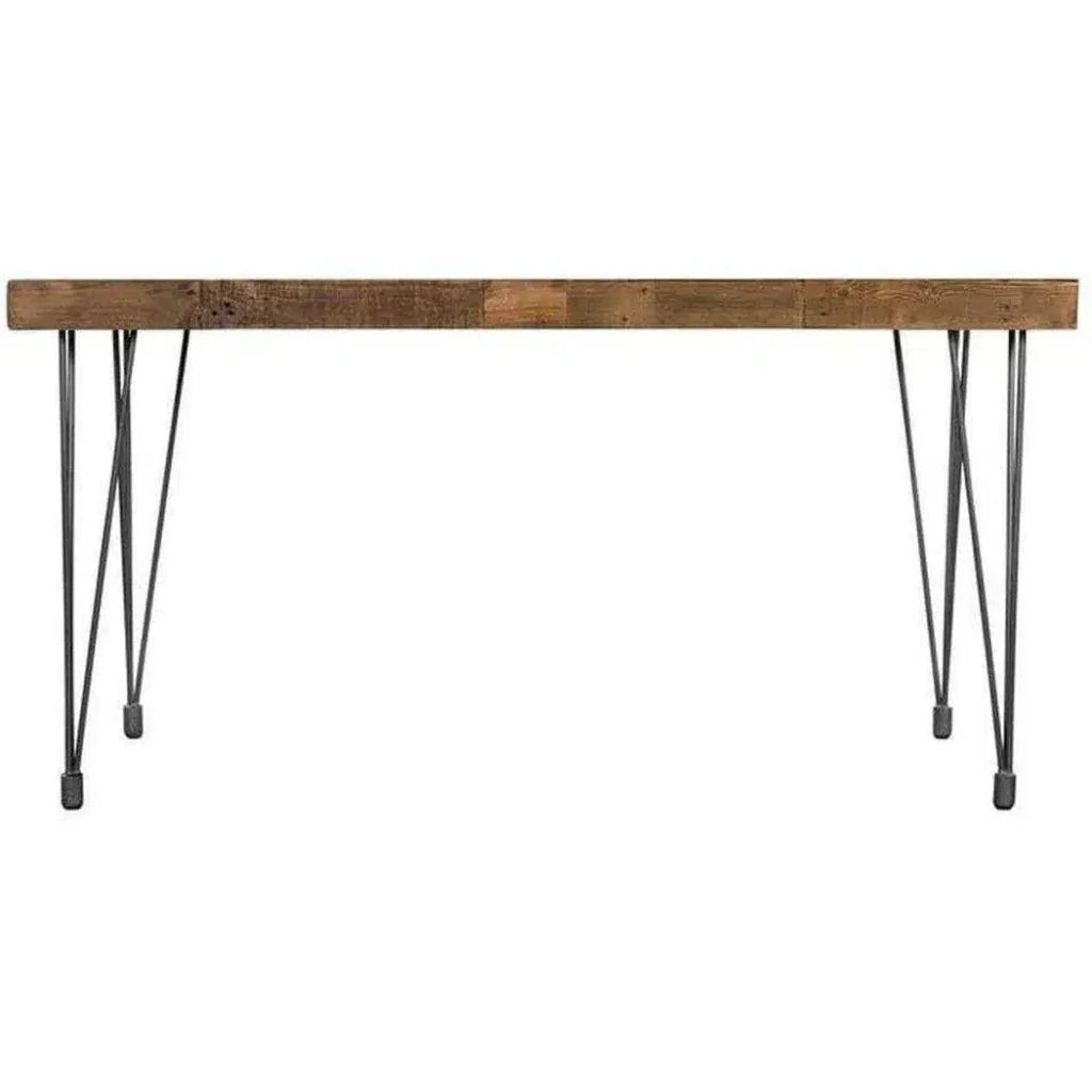 Reclaimed Wood Dining Table-Dining Tables-Moe's Home-LOOMLAN