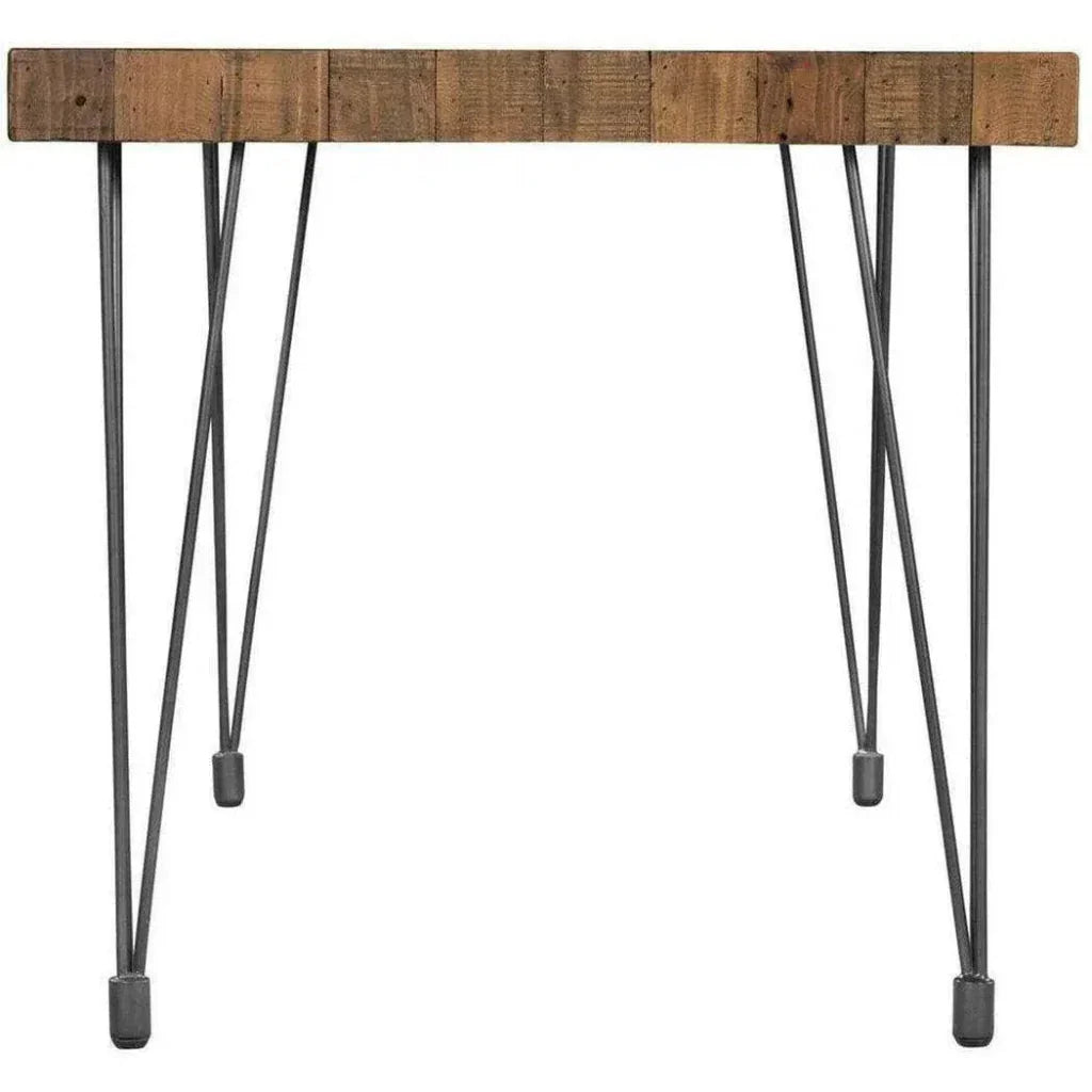 Reclaimed Wood Dining Table-Dining Tables-Moe's Home-LOOMLAN