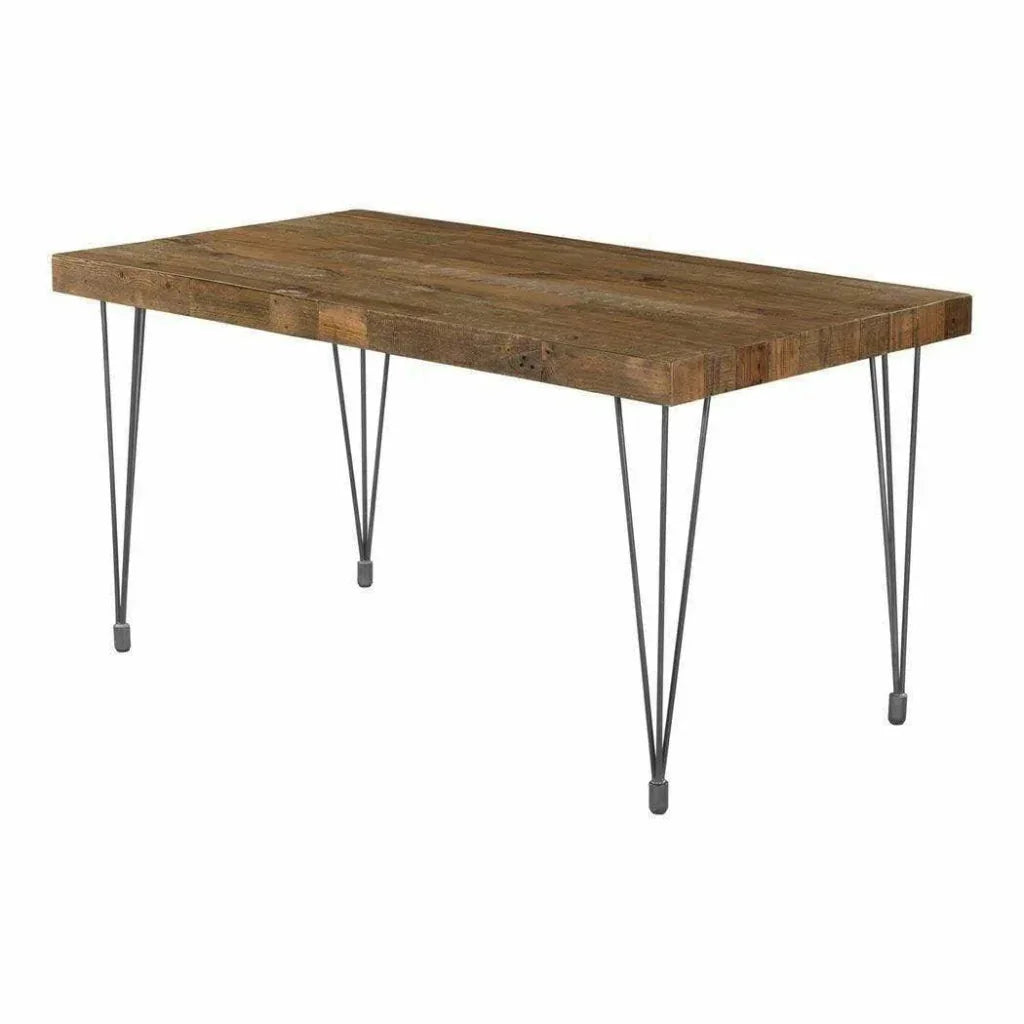 Reclaimed Wood Dining Table-Dining Tables-Moe's Home-LOOMLAN