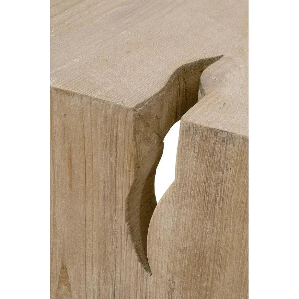 Reclaimed Wood Rectangle Coffee Table - LOOMLAN - Essentials For Living - Coffee Tables