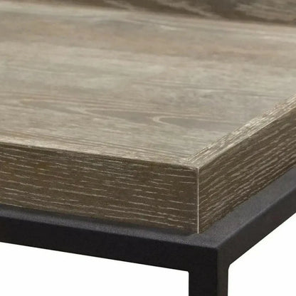 Rectangle Cocktail Table Rustic Oak - LOOMLAN - Diamond Sofa - Coffee Tables