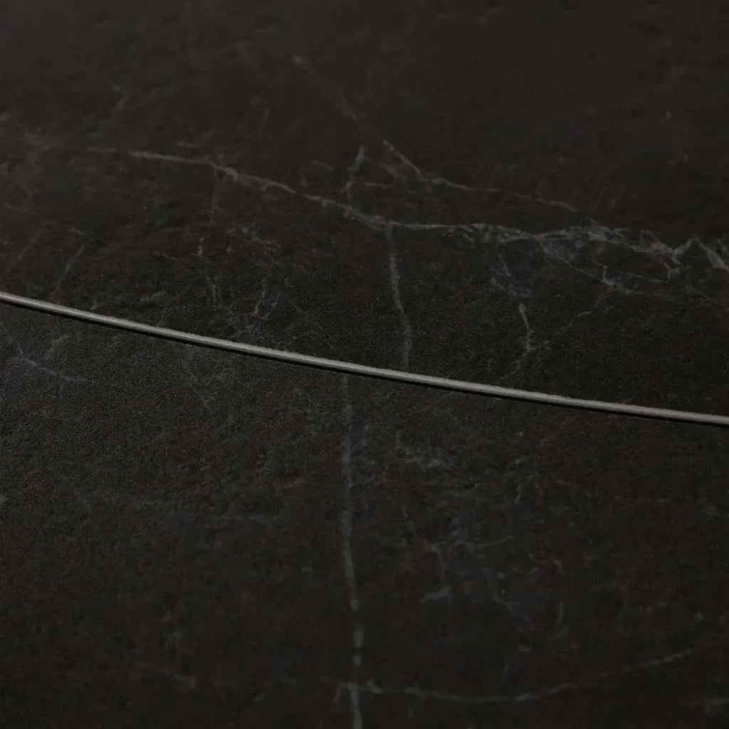 Rectangle Extension Dining Table Black Ceramic GlassLeg-Dining Tables-Diamond Sofa-LOOMLAN