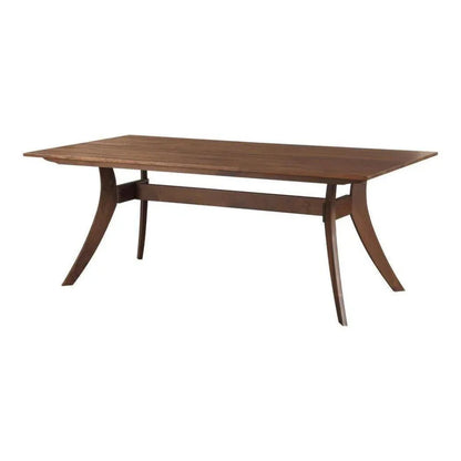 Rectangular Dining Table Brown Mid-Century-Dining Tables-Moe's Home-LOOMLAN