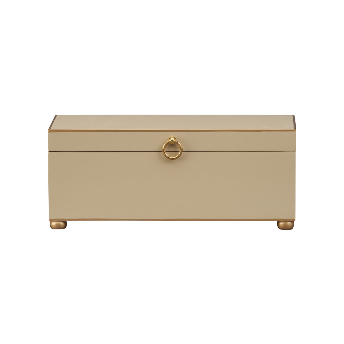 Rectangular Hand Painted Wood Box