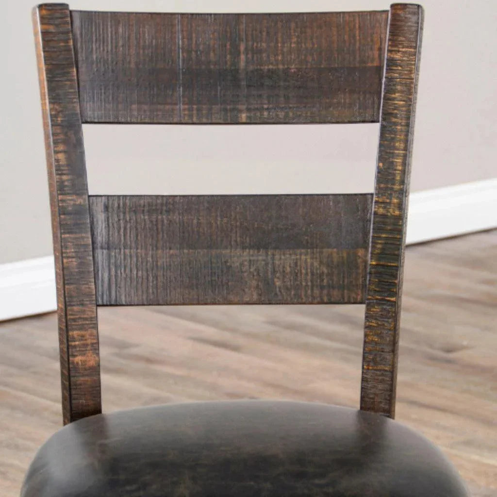 Rectangular Kitchen Table Set 4 Dining Chairs-Dining Table Sets-Sunny D-LOOMLAN