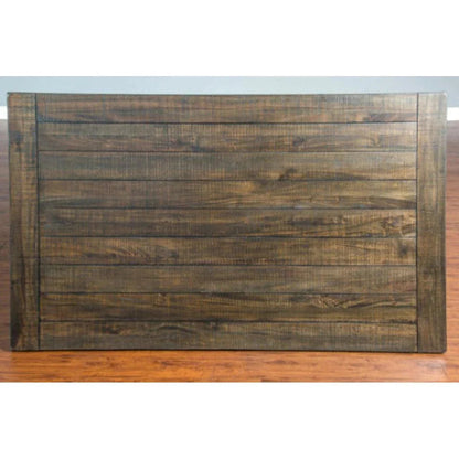 Rectangular Kitchen Table Set 4 Dining Chairs-Dining Table Sets-Sunny D-LOOMLAN