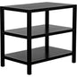 Rectangular Two-Shelf Wood Side Table