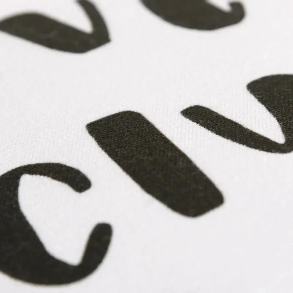 Red Words Fun Decorative Couch Pillows Down Insert - LOOMLAN - LOOMLAN - Throw Pillows