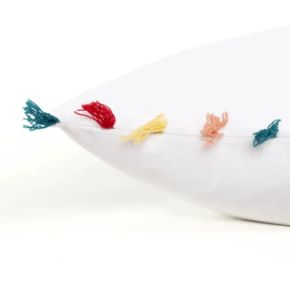 Red Words Fun Decorative Couch Pillows Down Insert - LOOMLAN - LOOMLAN - Throw Pillows