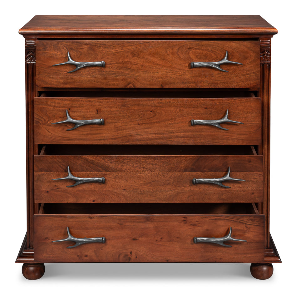 Redford Four Drawers Wood Chest