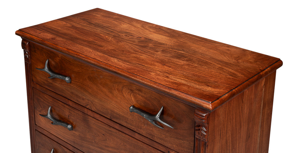 Redford Four Drawers Wood Chest