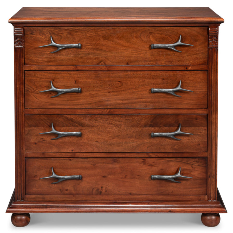 Redford Four Drawers Wood Chest